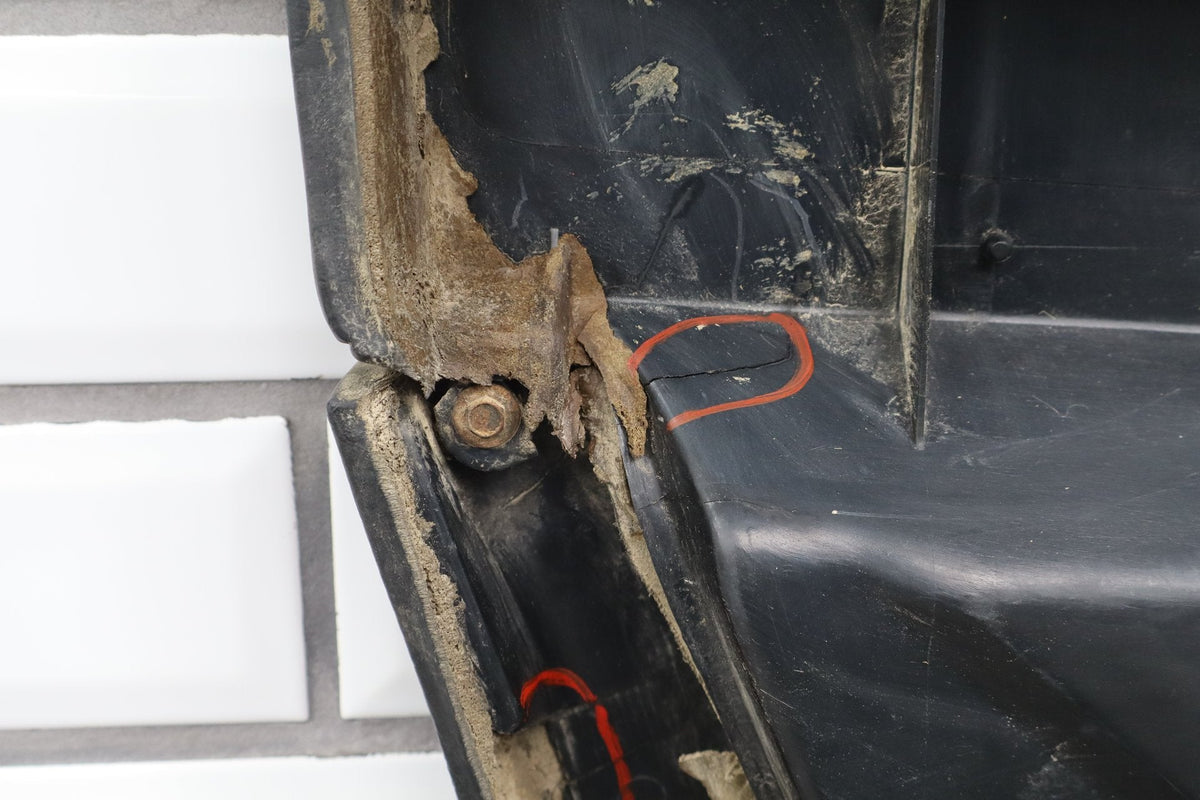 1990-1993 Chevrolet Corvette C4 - Right Front Door Trim Panel Black