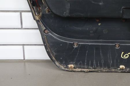 1990-1993 Chevrolet Corvette C4 - Right Front Door Trim Panel Black