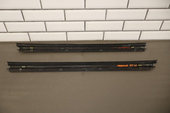 1990 - 1994 Mazda Miata NA Pair of Black Door Entry Sill Plates