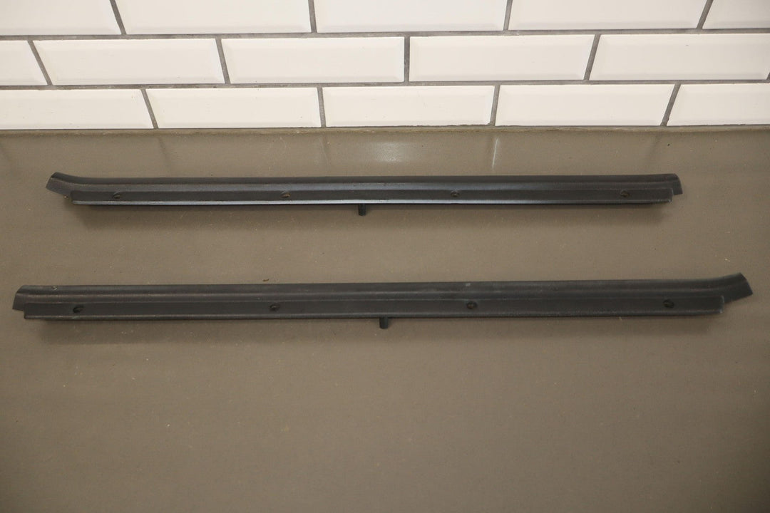 1990 - 1994 Mazda Miata NA Pair of Black Door Entry Sill Plates
