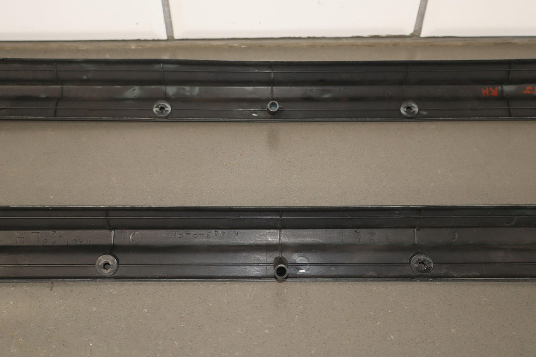 1990 - 1994 Mazda Miata NA Pair of Black Door Entry Sill Plates