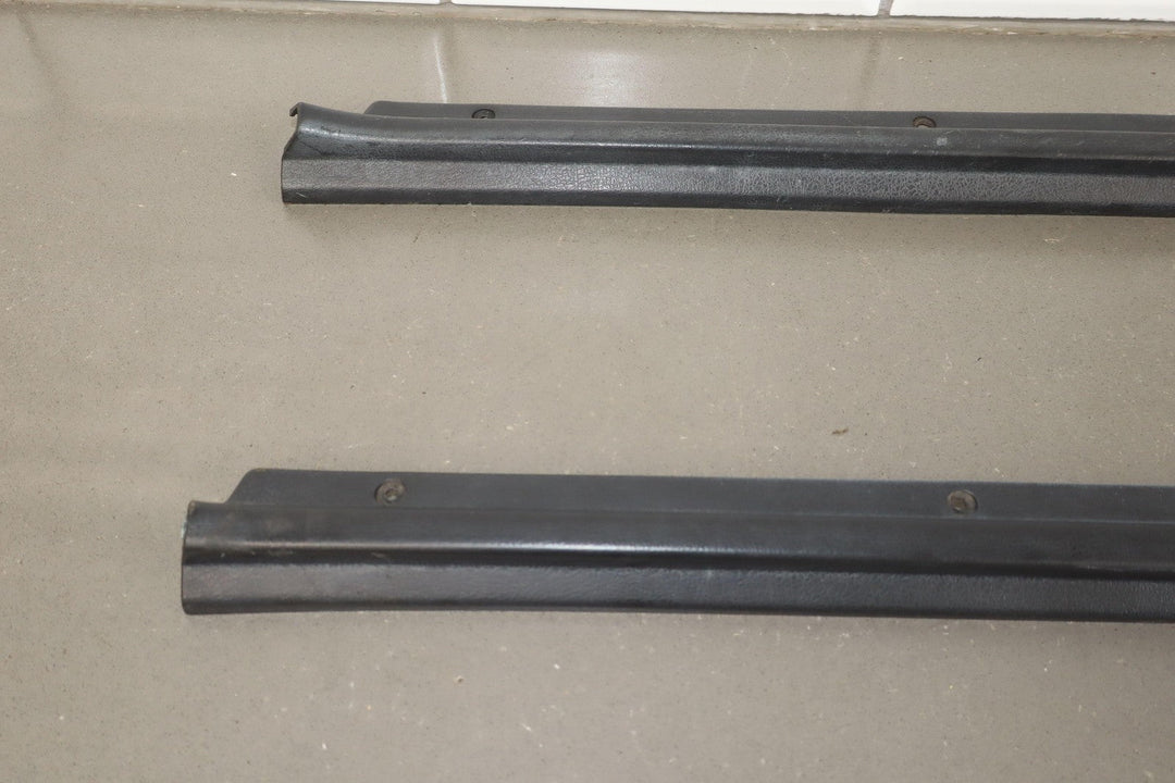 1990 - 1994 Mazda Miata NA Pair of Black Door Entry Sill Plates