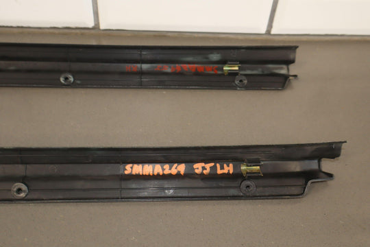 1990 - 1994 Mazda Miata NA Pair of Black Door Entry Sill Plates