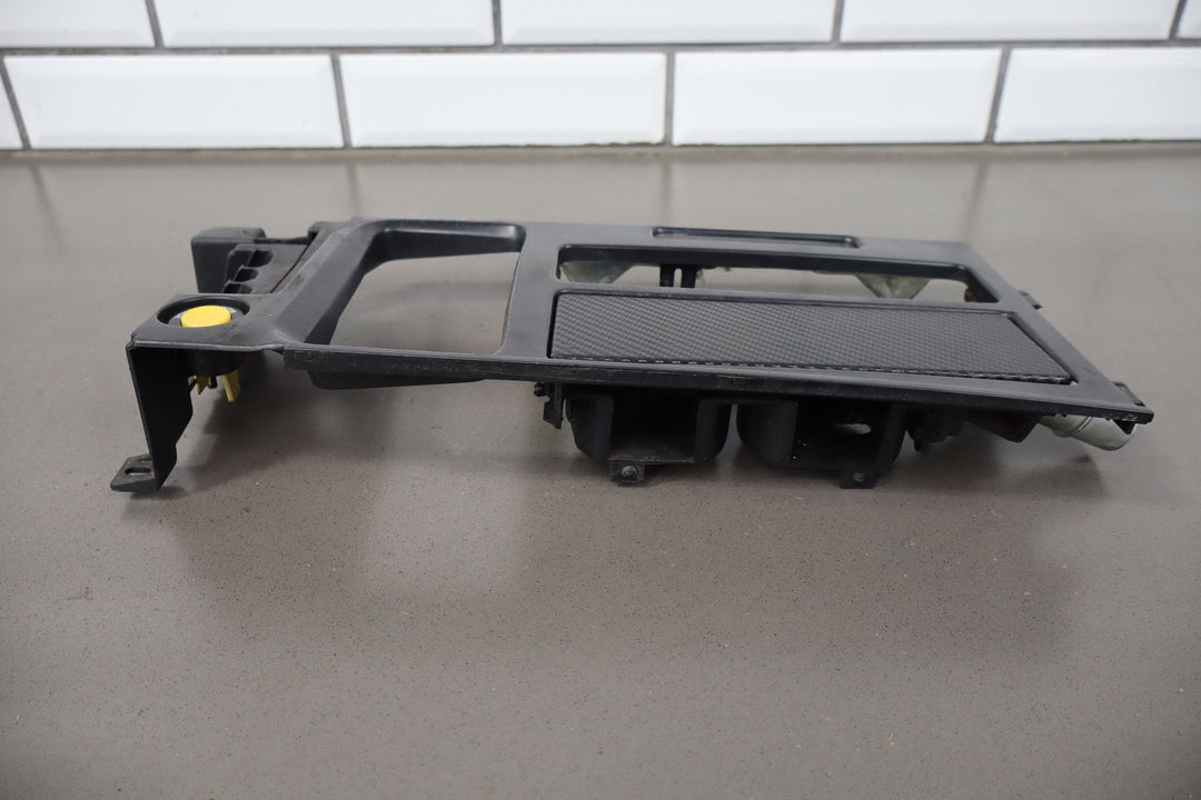1990 - 1996 C4 Corvette Upper Console Trim W/Cupholder *1 Tab Broke*