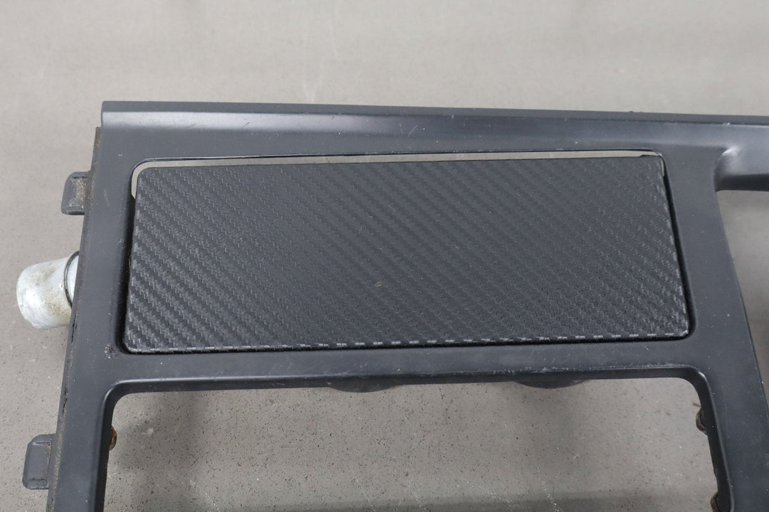 1990 - 1996 C4 Corvette Upper Console Trim W/Cupholder *1 Tab Broke*