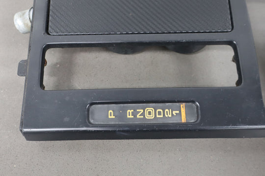 1990 - 1996 C4 Corvette Upper Console Trim W/Cupholder *1 Tab Broke*