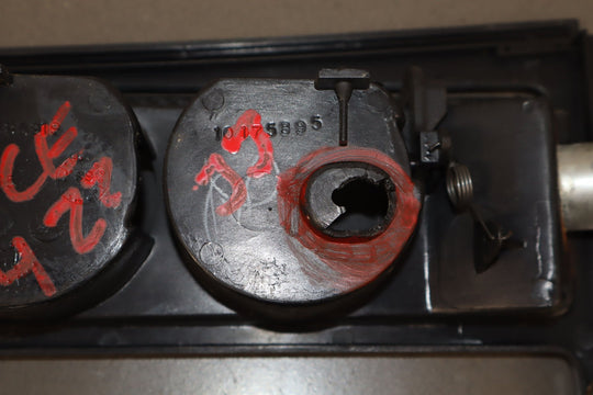 1990 - 1996 C4 Corvette Upper Console Trim W/Cupholder *1 Tab Broke*