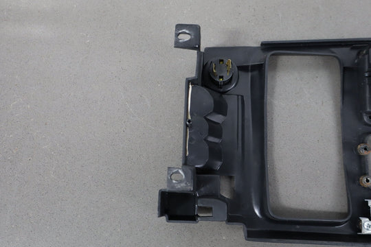 1990 - 1996 C4 Corvette Upper Console Trim W/Cupholder *1 Tab Broke*