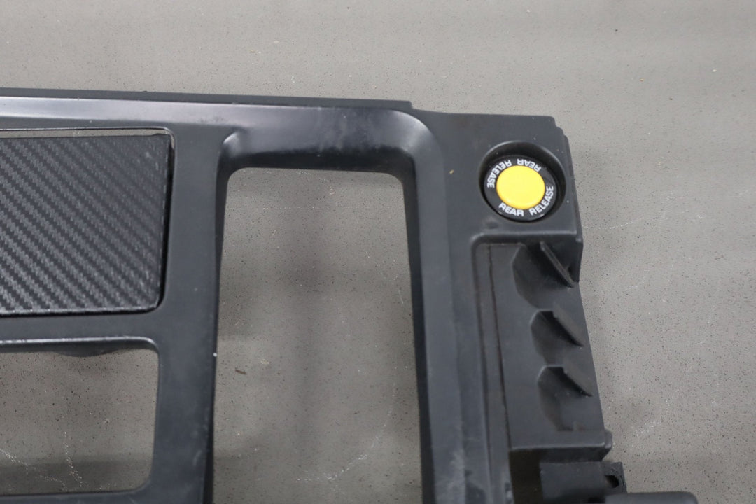 1990 - 1996 C4 Corvette Upper Console Trim W/Cupholder *1 Tab Broke*
