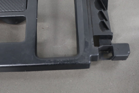 1990 - 1996 C4 Corvette Upper Console Trim W/Cupholder *1 Tab Broke*