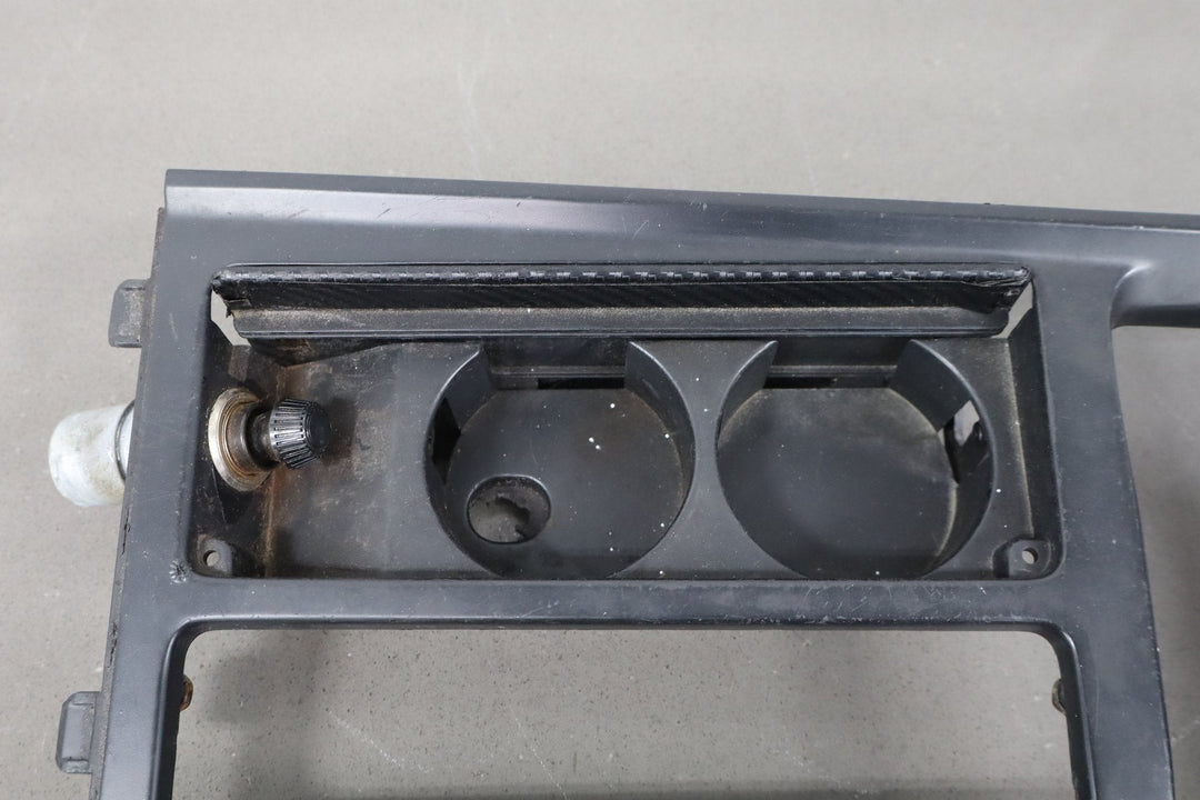 1990 - 1996 C4 Corvette Upper Console Trim W/Cupholder *1 Tab Broke*