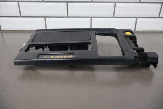1990 - 1996 C4 Corvette Upper Console Trim W/Cupholder *1 Tab Broke*
