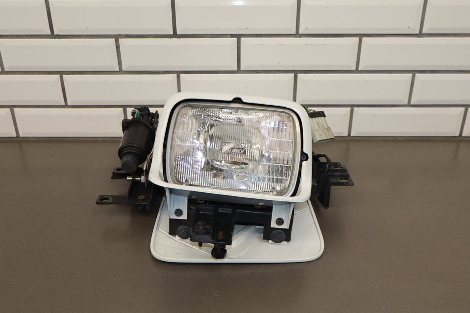 1990-1996 Chevrolet Corvette C4 Left Headlamp W/ Motor Artic White