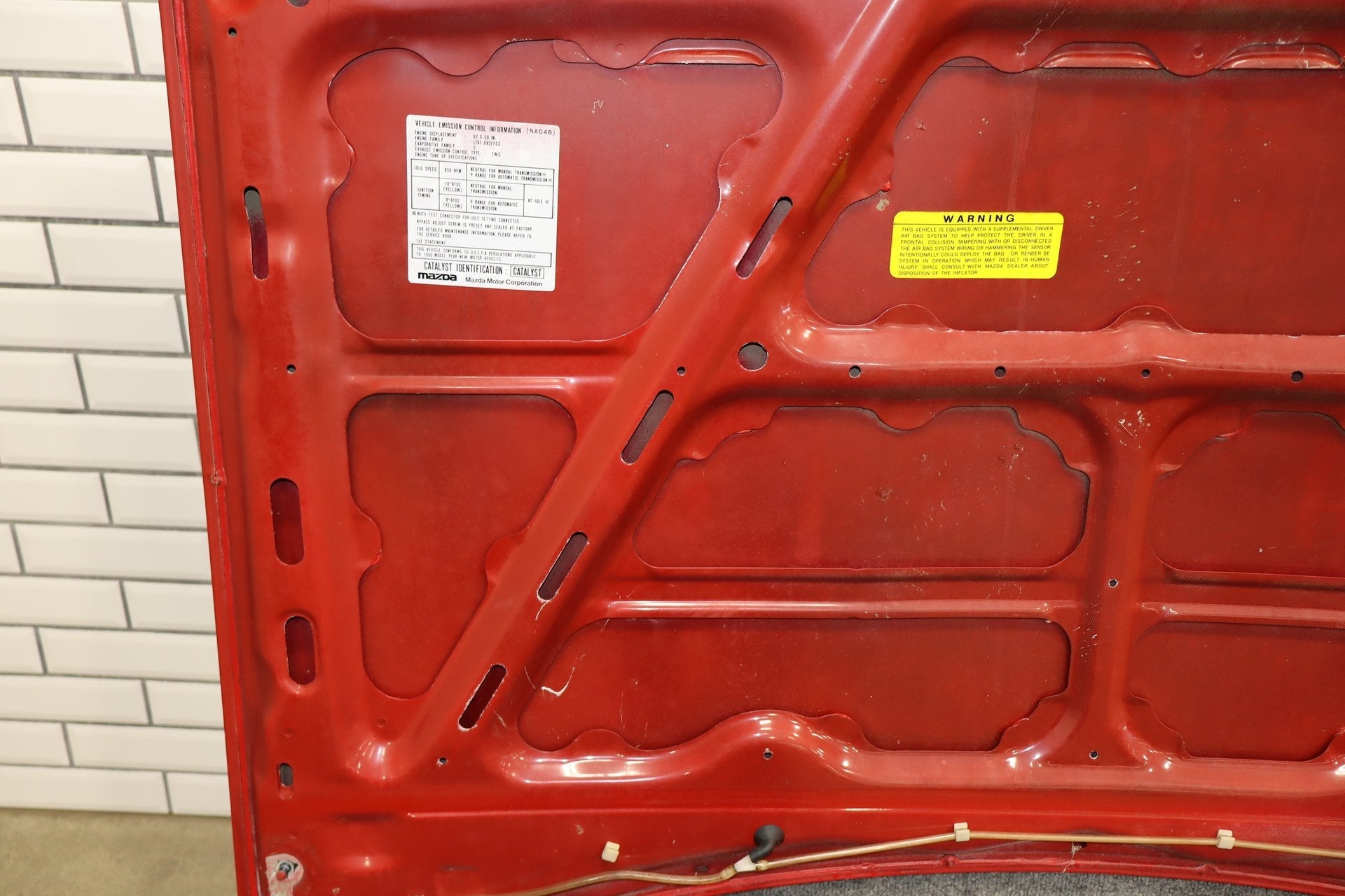 1990-1997 Mazda MX-5 Miata NA Hood Classic Red SU