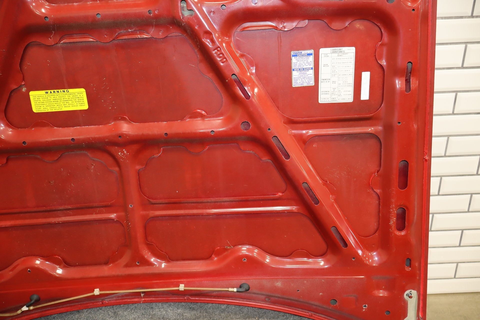 1990-1997 Mazda MX-5 Miata NA Hood Classic Red SU