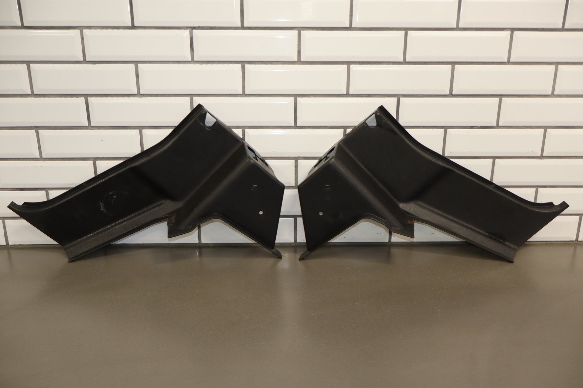 1990-1997 Mazda MX-5 Miata Pair- Interior B Pillar Trim Pair Black