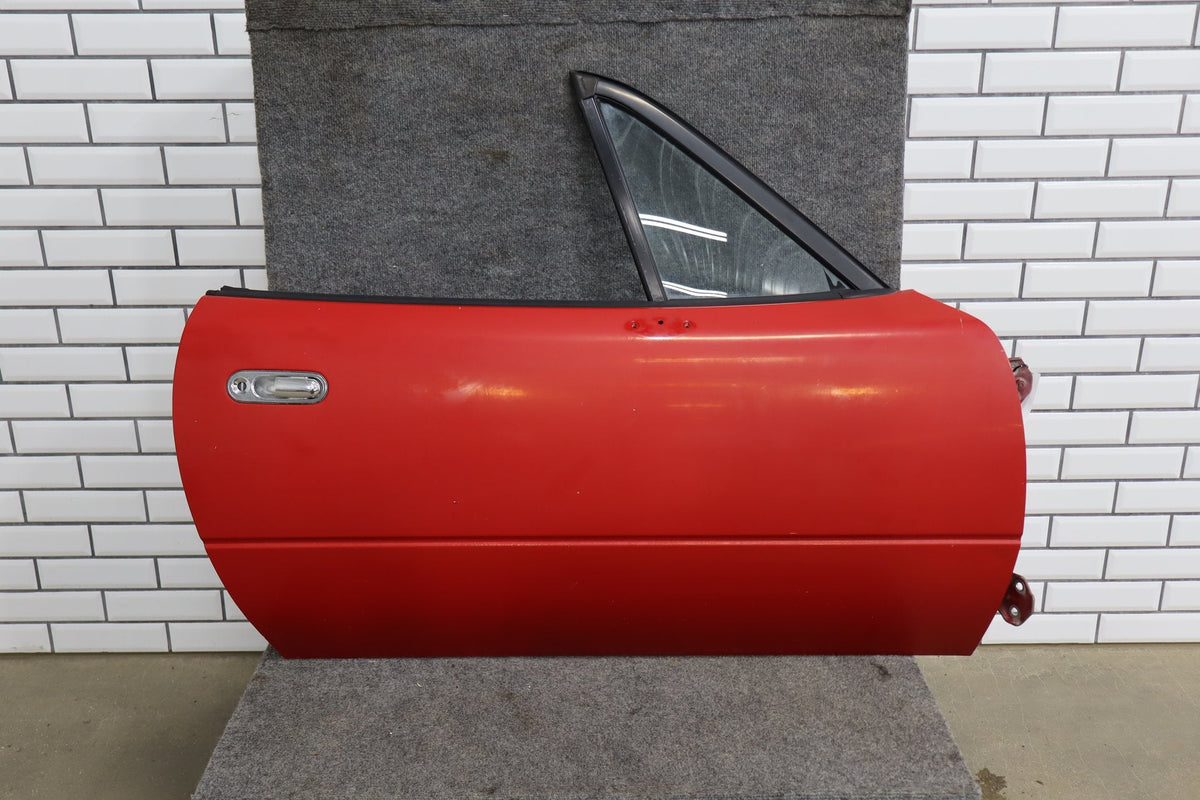 1990-1997 Mazda MX-5 Miata Right Front Door Classic Red SU NAY45802XB
