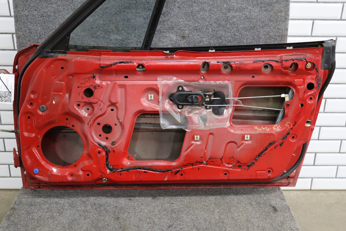 1990-1997 Mazda MX-5 Miata Right Front Door Classic Red SU NAY45802XB