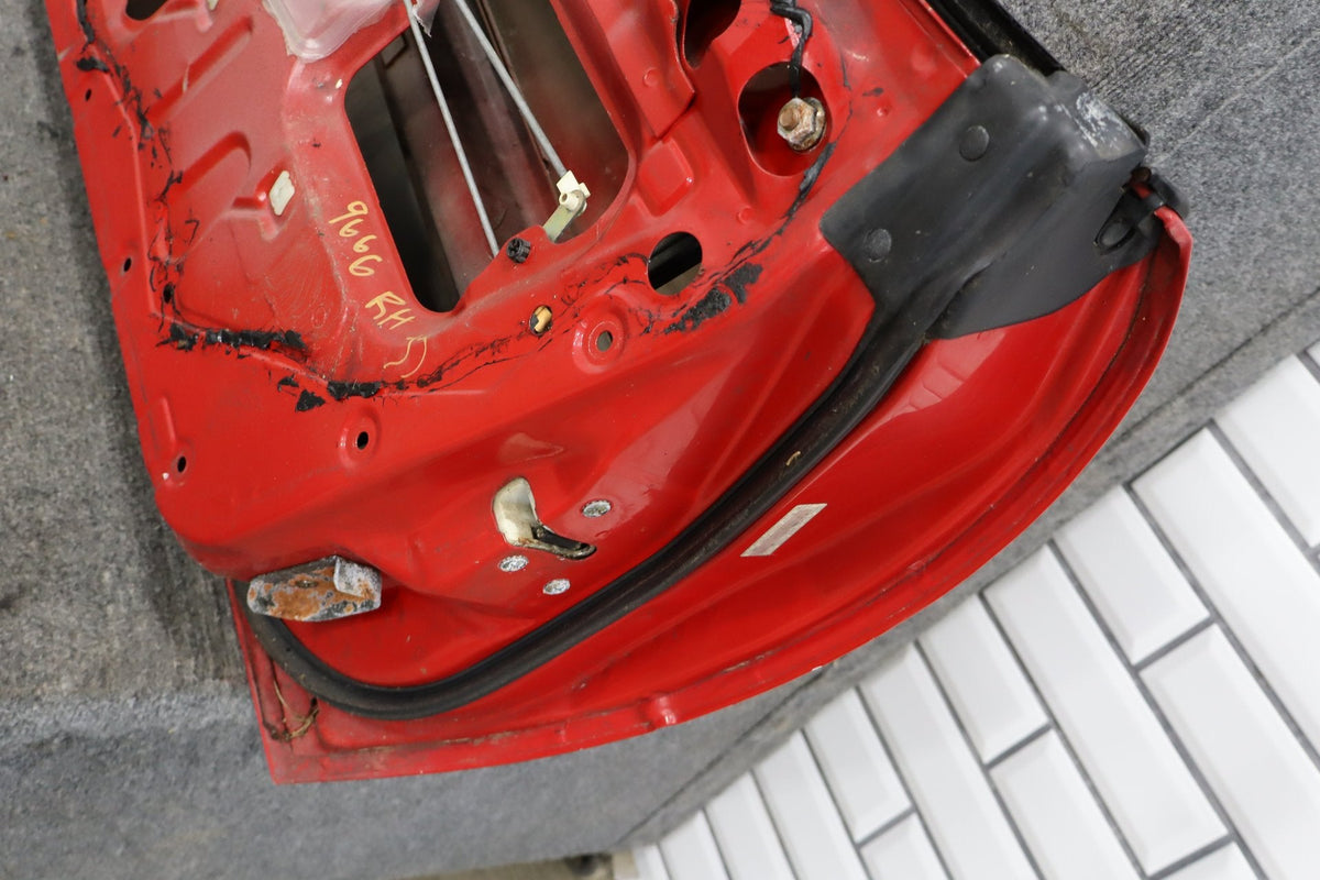 1990-1997 Mazda MX-5 Miata Right Front Door Classic Red SU NAY45802XB