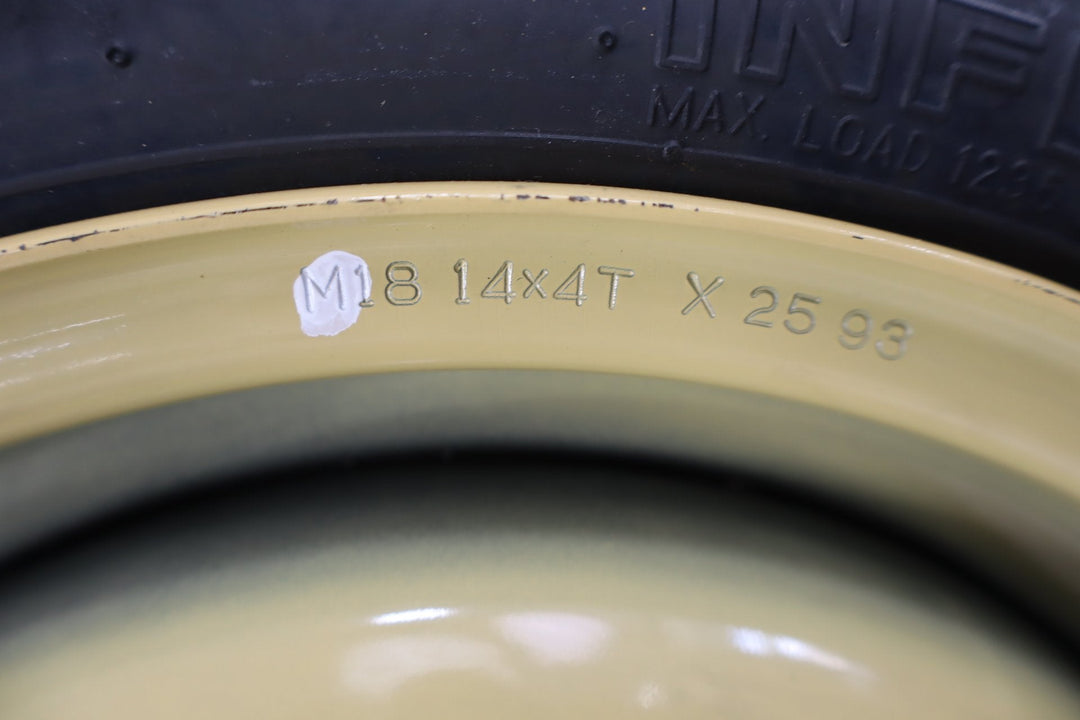 1990 - 2005 Mazda MX - 5 Miata 14" Spare Wheel & Temporary Tire