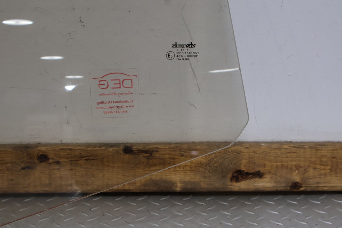 1990 Cadillac Allante- FRONT DOOR GLASS/WINDOW