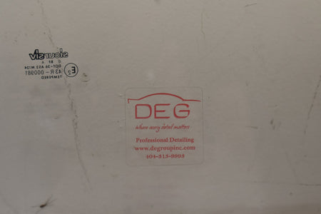 1990 Cadillac Allante- FRONT DOOR GLASS/WINDOW