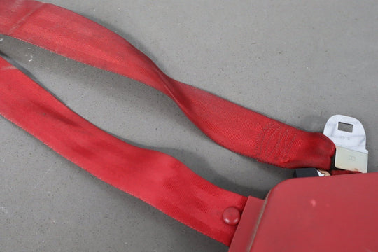 1990 Chevrolet Corvette Base Left Front Seat Belt Flame Red 733
