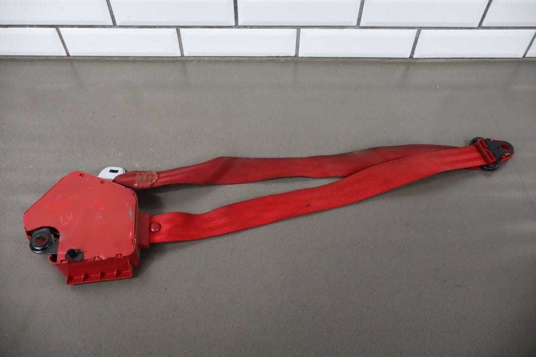 1990 Chevrolet Corvette Base Left Front Seat Belt Flame Red 733