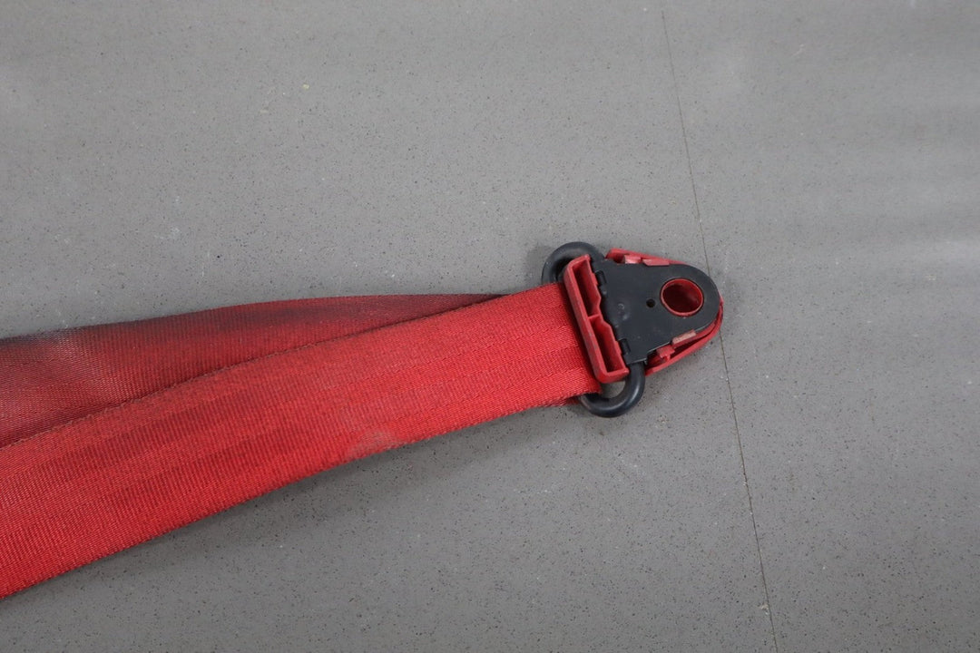 1990 Chevrolet Corvette Base Left Front Seat Belt Flame Red 733