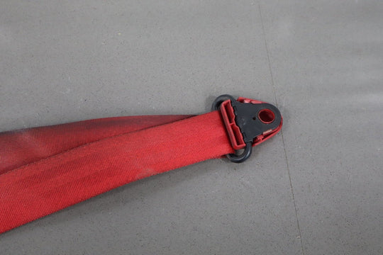 1990 Chevrolet Corvette Base Left Front Seat Belt Flame Red 733