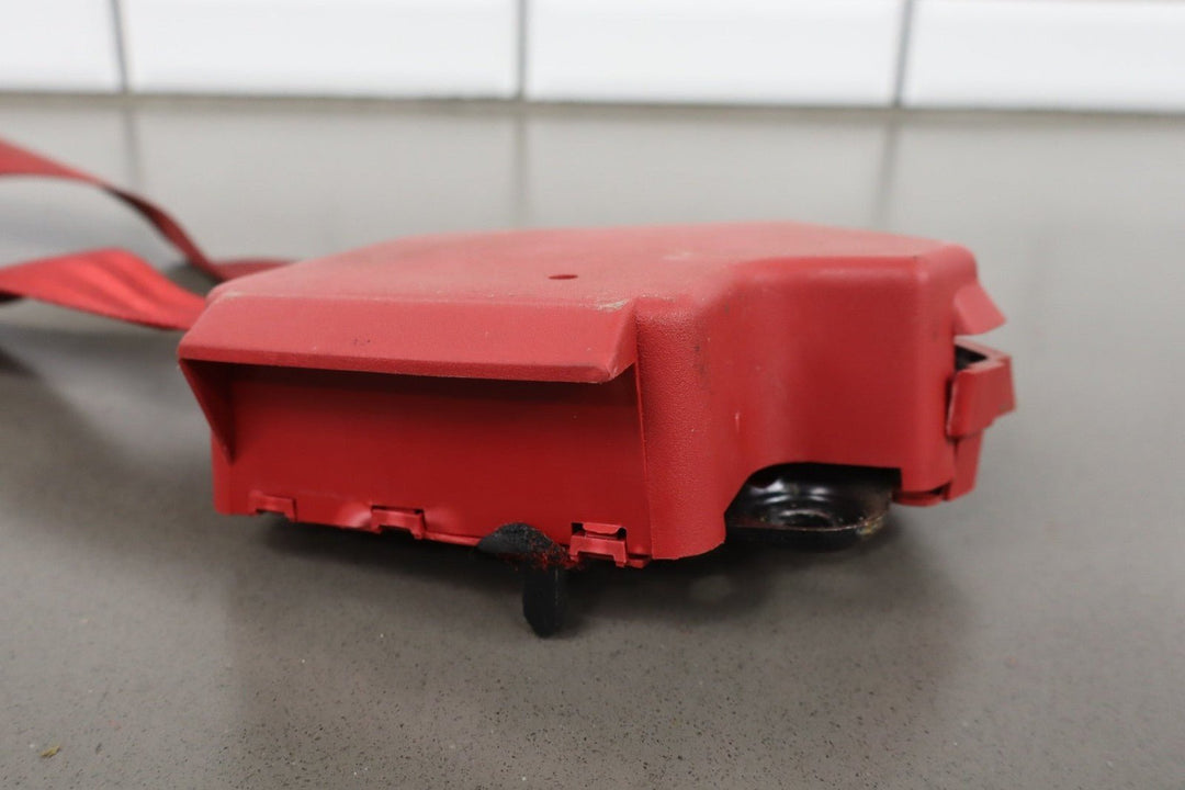 1990 Chevrolet Corvette Base Left Front Seat Belt Flame Red 733