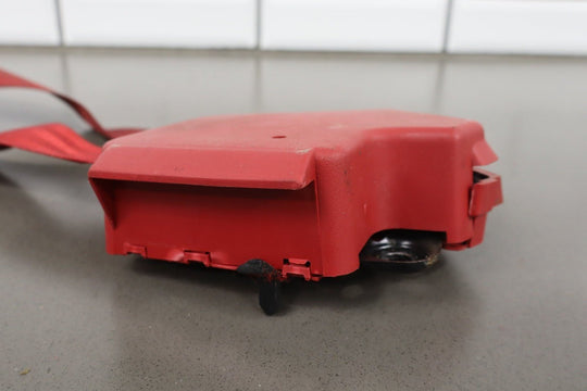 1990 Chevrolet Corvette Base Left Front Seat Belt Flame Red 733