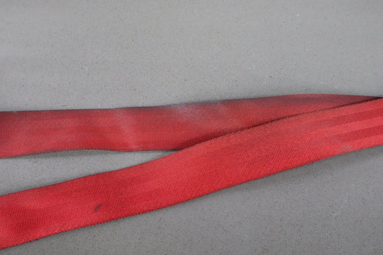 1990 Chevrolet Corvette Base Left Front Seat Belt Flame Red 733