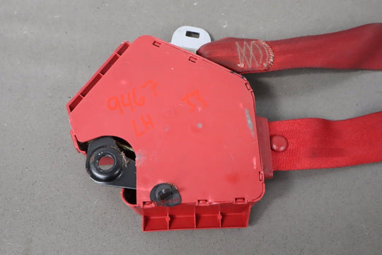 1990 Chevrolet Corvette Base Left Front Seat Belt Flame Red 733