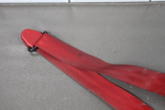 1990 Chevrolet Corvette Base Left Front Seat Belt Flame Red 733