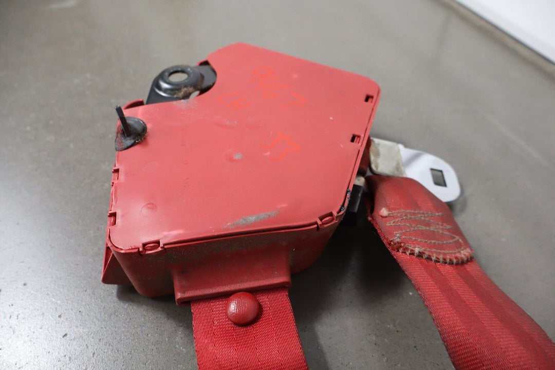 1990 Chevrolet Corvette Base Left Front Seat Belt Flame Red 733