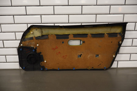 1990 Mazda MX-5 Miata Left Front Door Trim Panel Black
