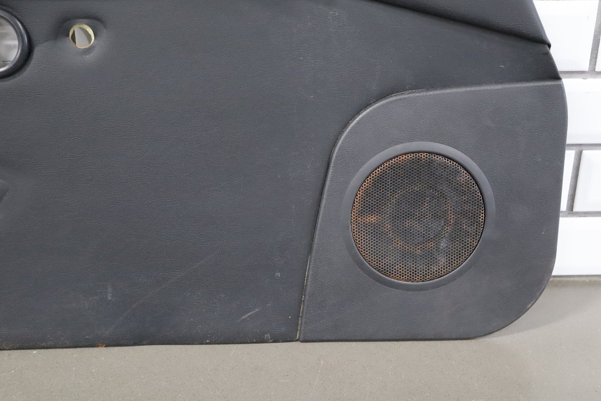1990 Mazda MX-5 Miata Left Front Door Trim Panel Black