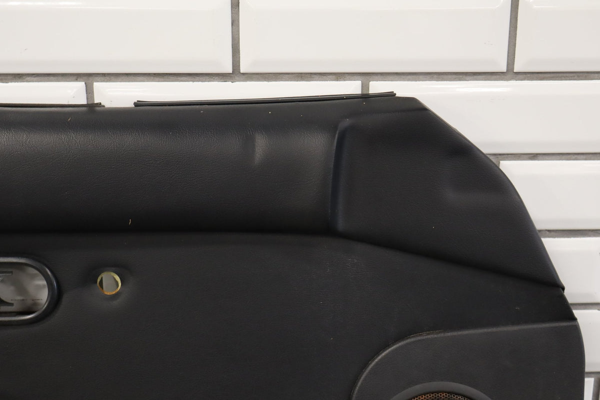 1990 Mazda MX-5 Miata Left Front Door Trim Panel Black
