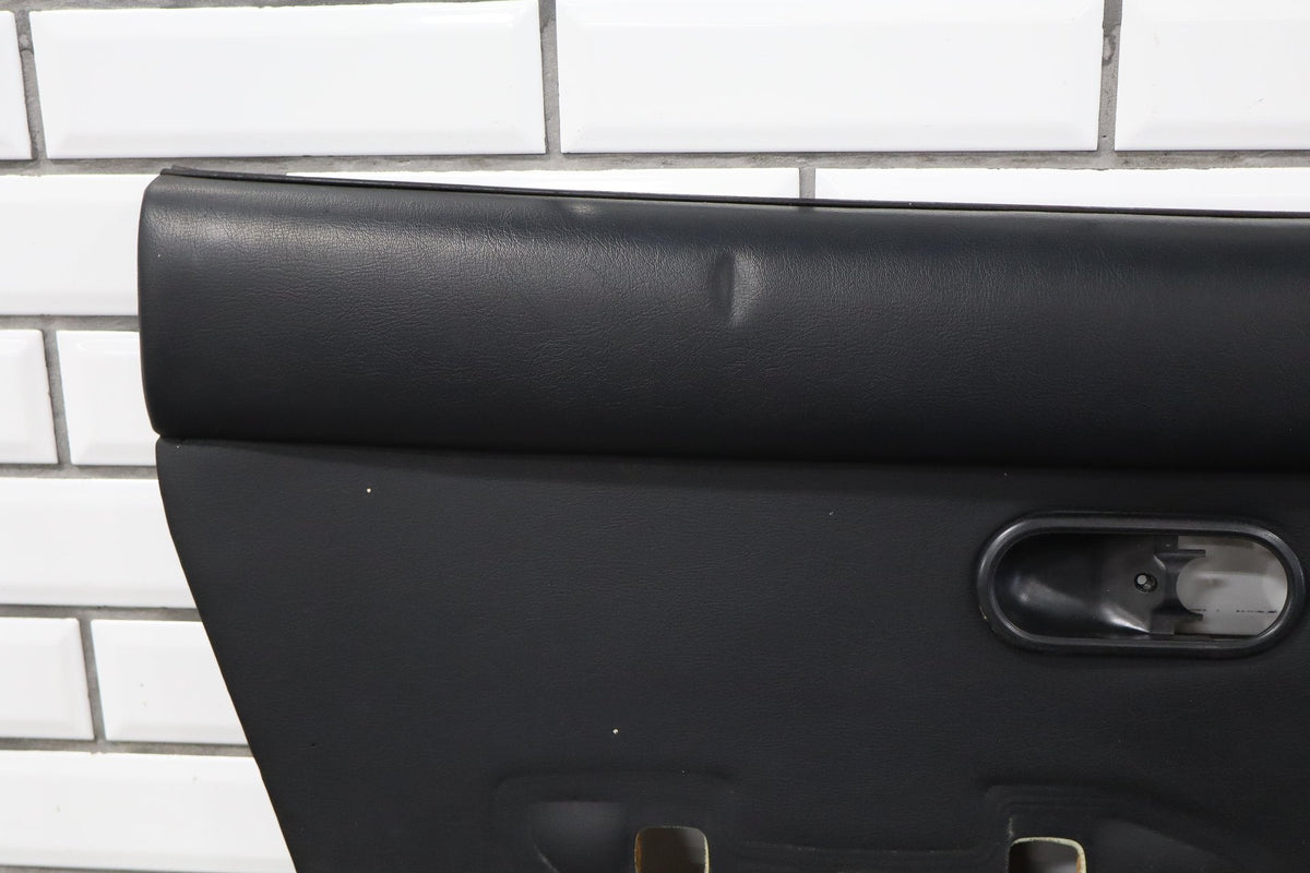 1990 Mazda MX-5 Miata Left Front Door Trim Panel Black