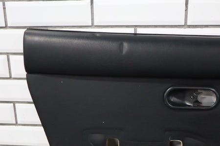 1990 Mazda MX-5 Miata Left Front Door Trim Panel Black