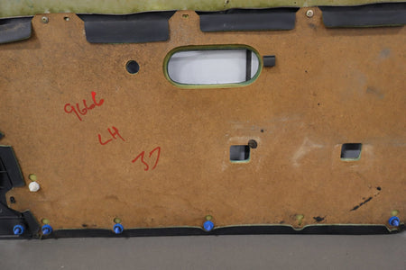 1990 Mazda MX-5 Miata Left Front Door Trim Panel Black