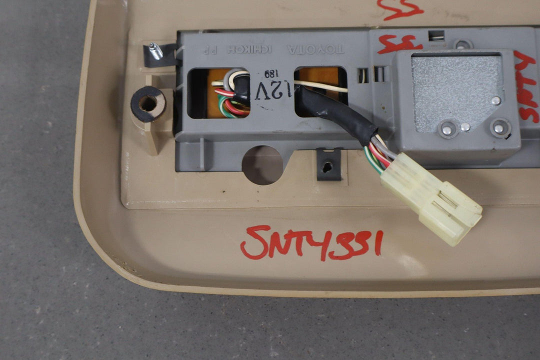 1991 - 1992 Toyota Land Cruiser FJ80 Overhead Roof Console W/ Sunroof Switches