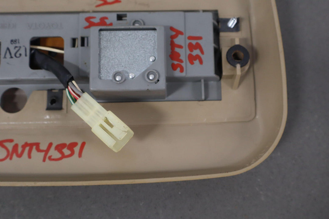 1991 - 1992 Toyota Land Cruiser FJ80 Overhead Roof Console W/ Sunroof Switches