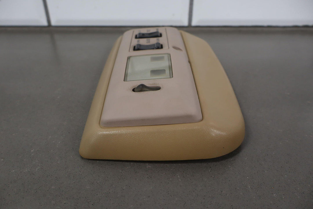 1991 - 1992 Toyota Land Cruiser FJ80 Overhead Roof Console W/ Sunroof Switches