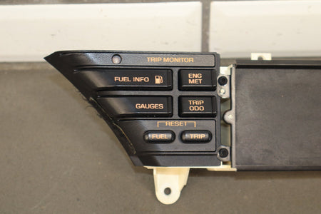 1991-1993 Chevrolet Corvette C4 - Dash Information Screen