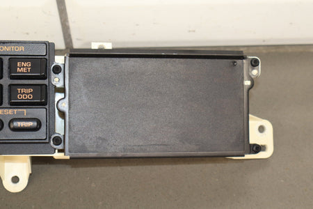 1991-1993 Chevrolet Corvette C4 - Dash Information Screen