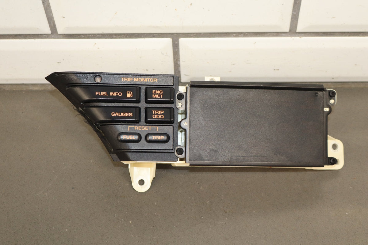 1991-1993 Chevrolet Corvette C4 - Dash Information Screen