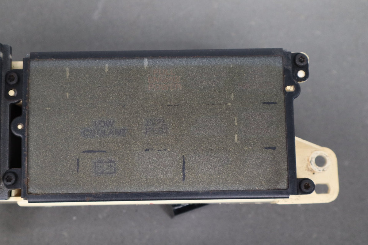 1991-1993 Chevrolet Corvette C4 - Dash Information Screen