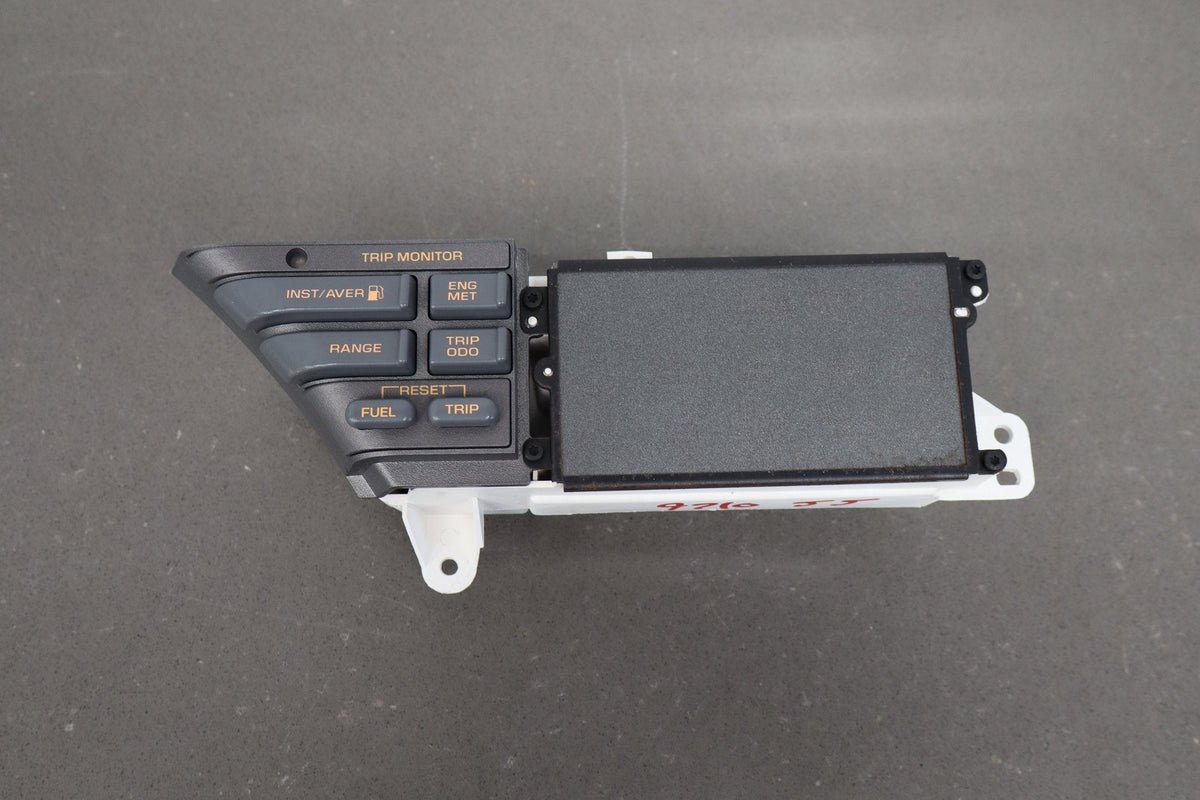 1991-1993 Chevrolet Corvette C4 - Dash Information Screen